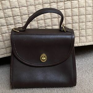 Coach Regina Chocolate Brown Hand Bag
